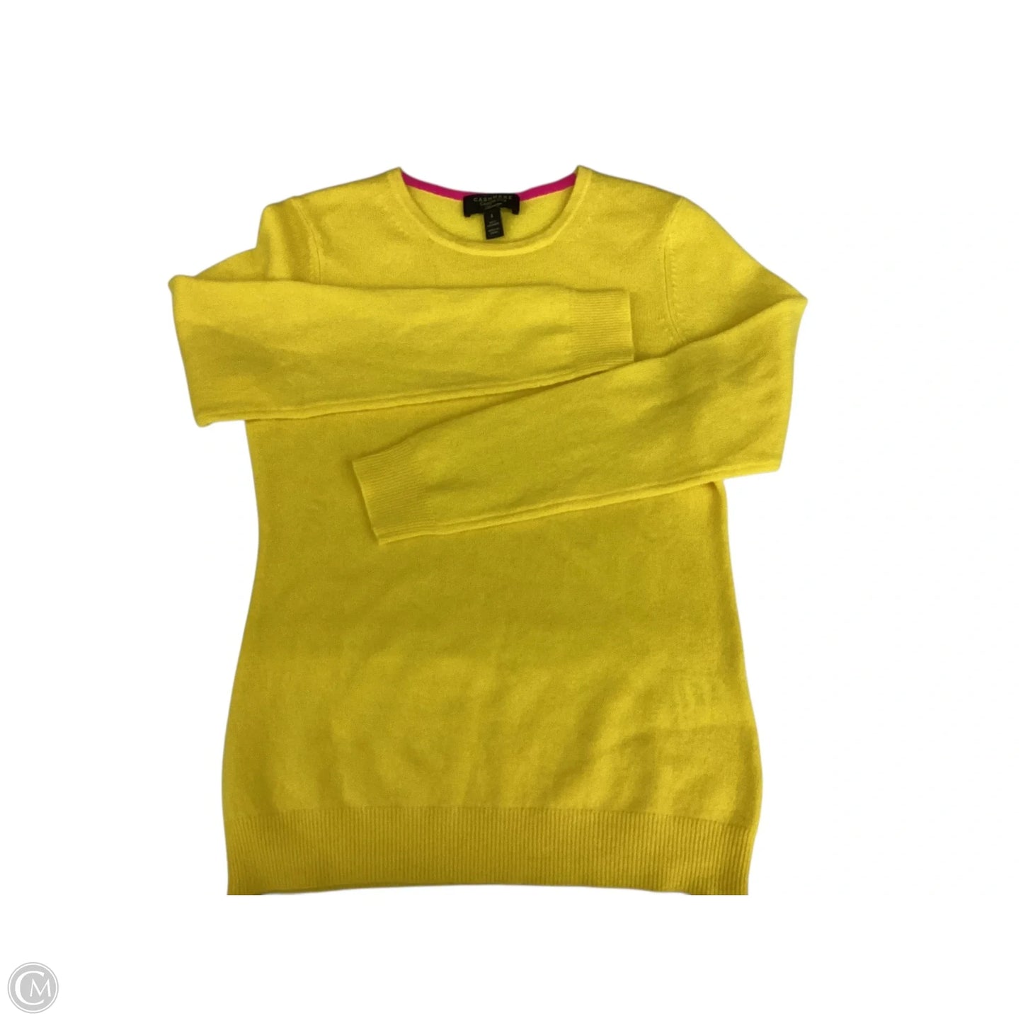 Sweater Cashmere By Charter Club In Yellow, Size: S