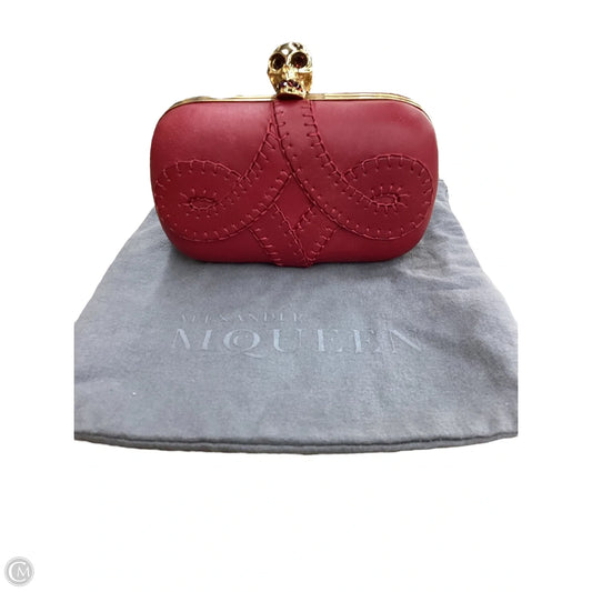 Clutch Luxury Designer By Alexander Mcqueen, Size: Small
