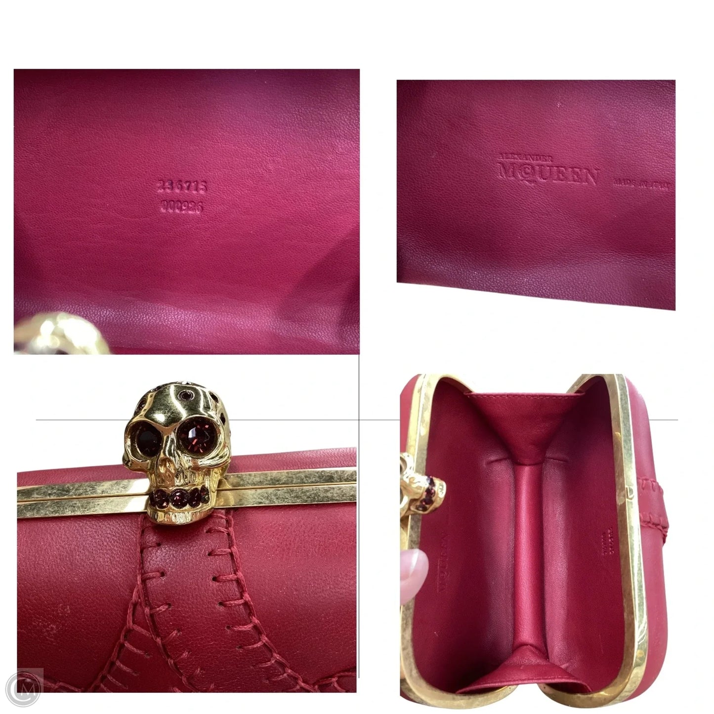 Clutch Luxury Designer By Alexander Mcqueen, Size: Small