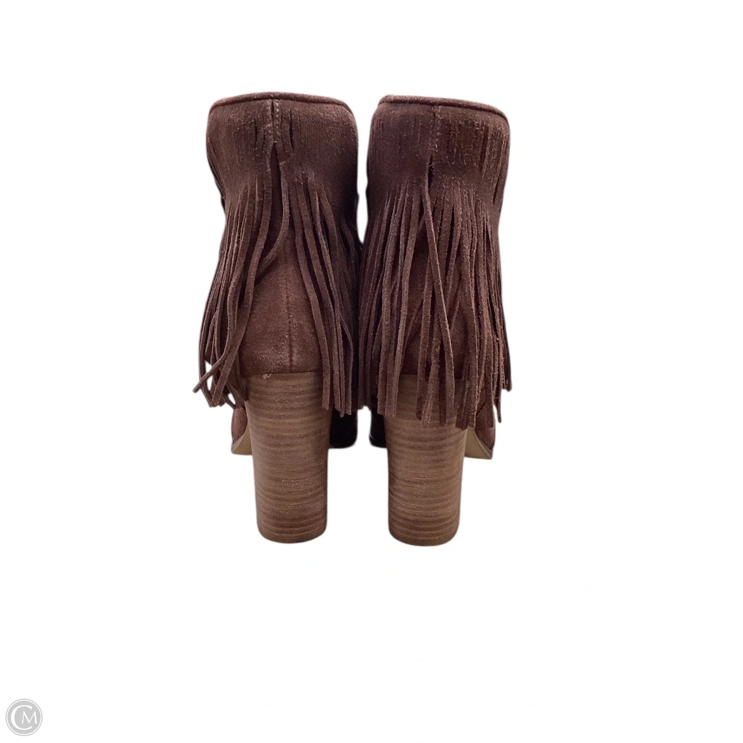 Boots Leather By Antonio Melani In Brown, Size: 10