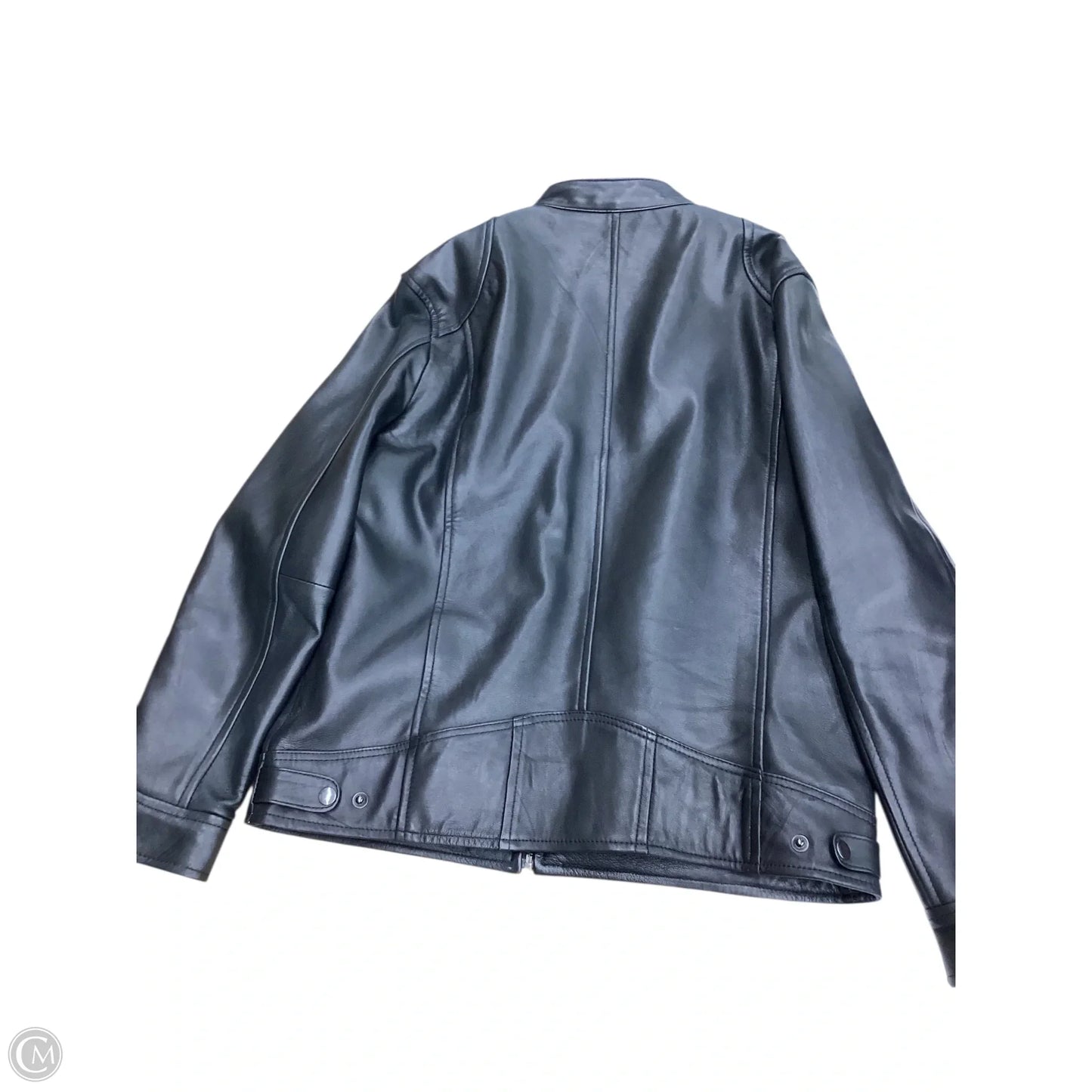 Coat Leather By Cmc In Black, Size: L