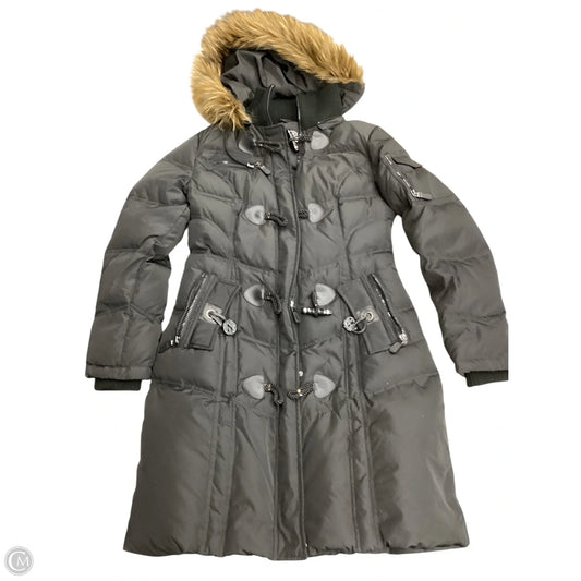 Coat Parka By Clothes Mentor In Black, Size: S