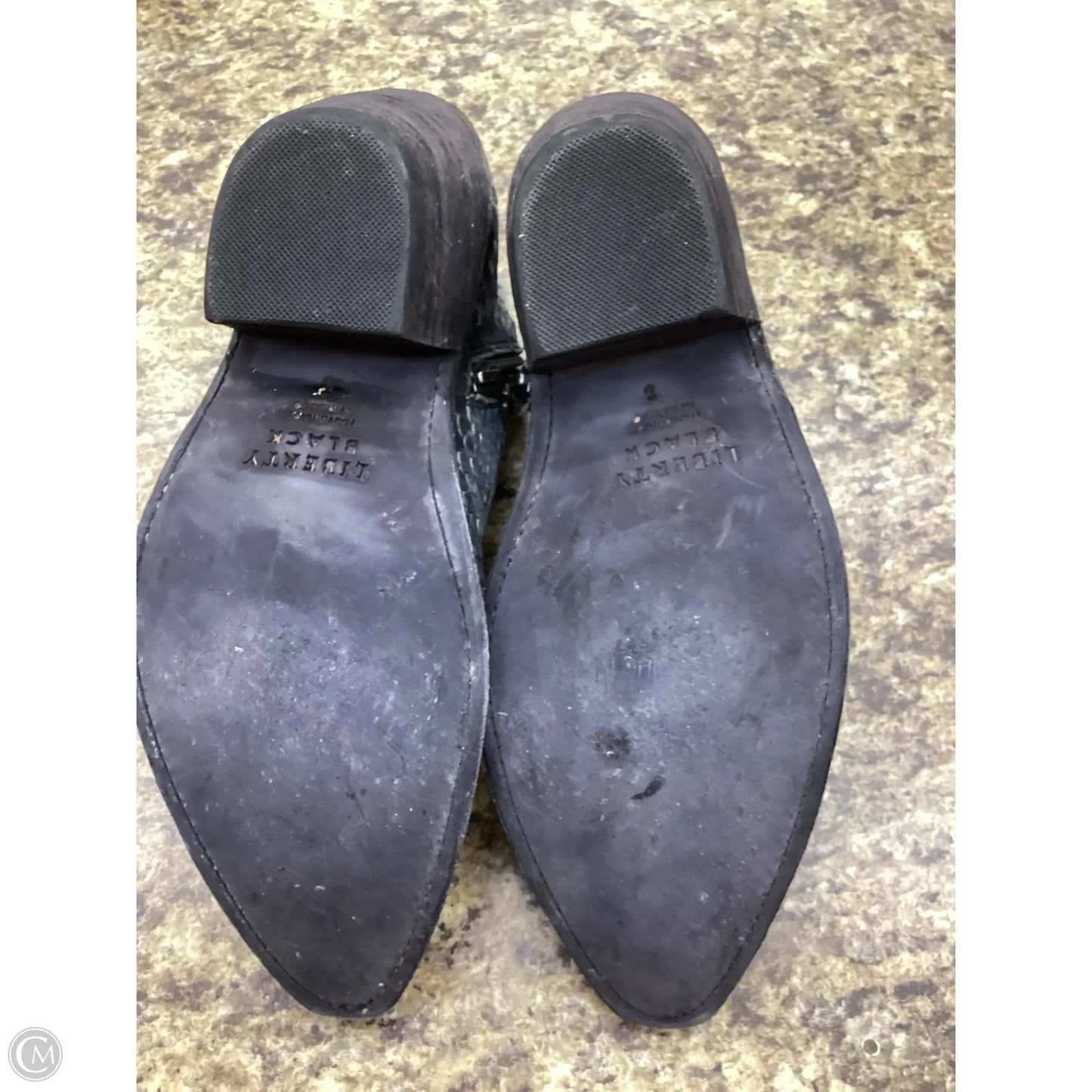 Boots Western By Cmb In Snakeskin Print, Size: 8