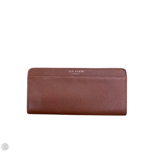 Wallet Leather By Ted Baker, Size: Medium