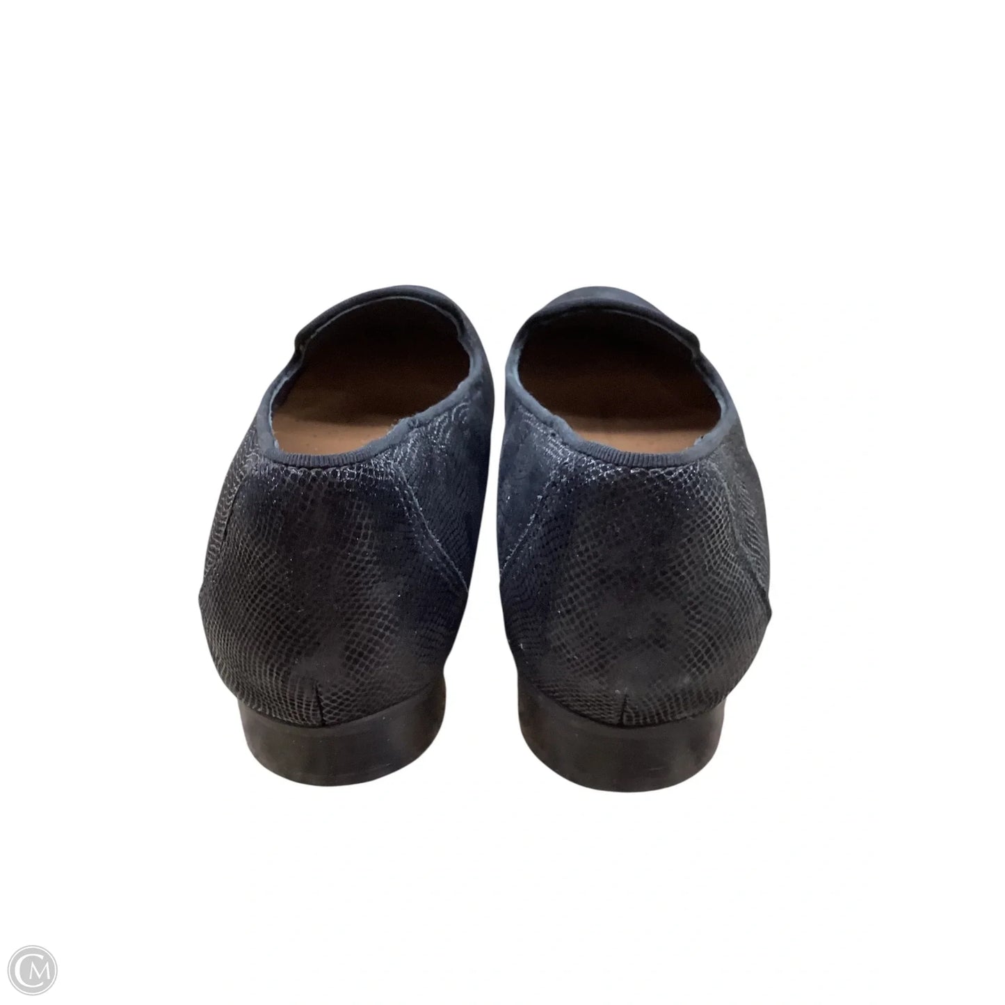 Shoes Flats By Clarks In Navy, Size: 6.5