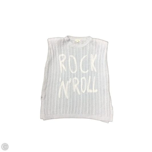 Vest Sweater By Pol In Blue, Size: S
