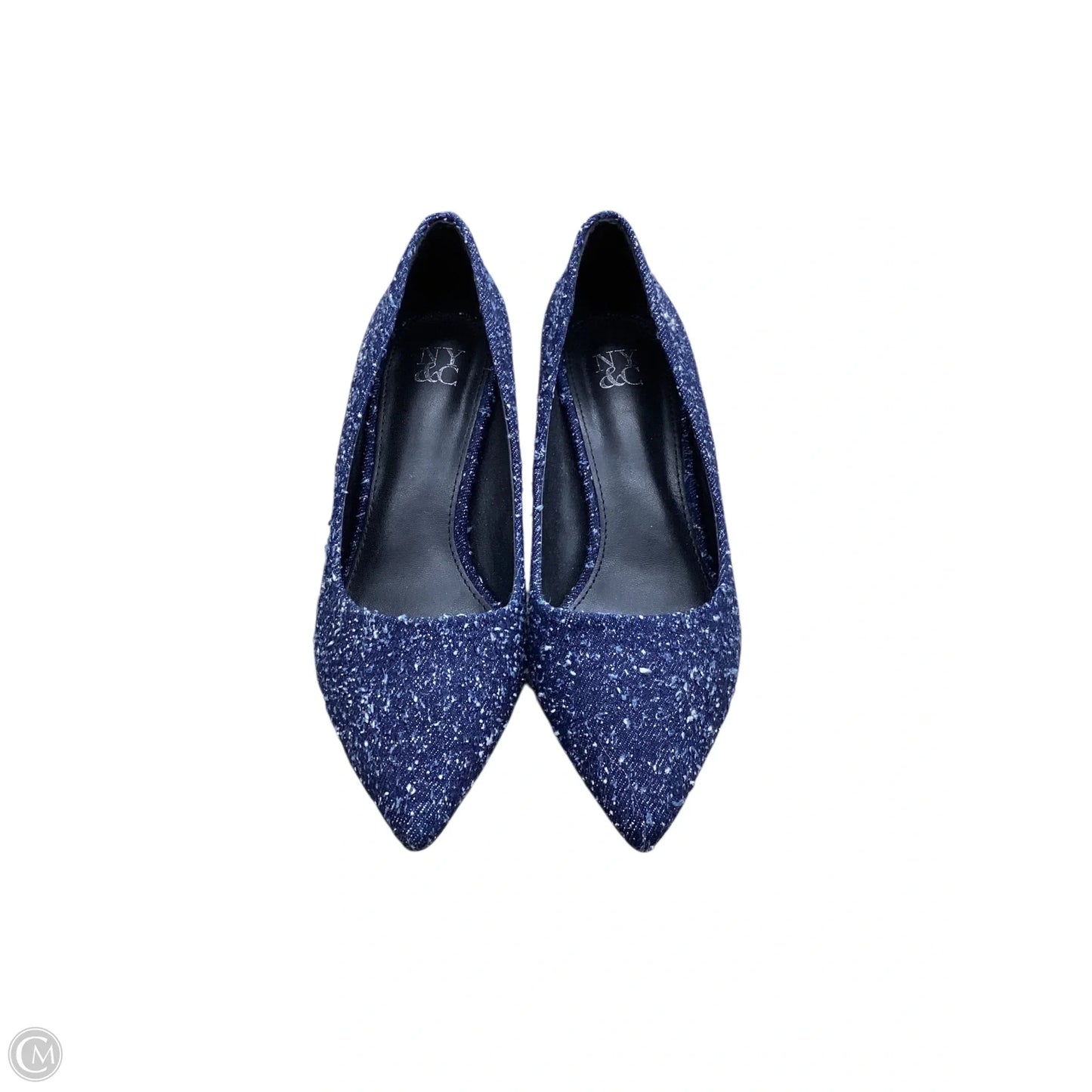 Shoes Heels Stiletto By New York And Co In Blue, Size: 8