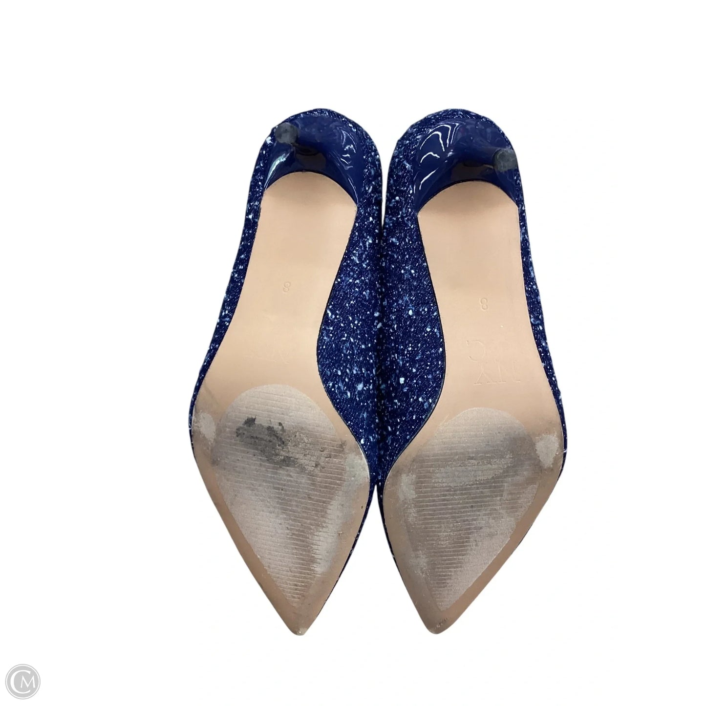 Shoes Heels Stiletto By New York And Co In Blue, Size: 8