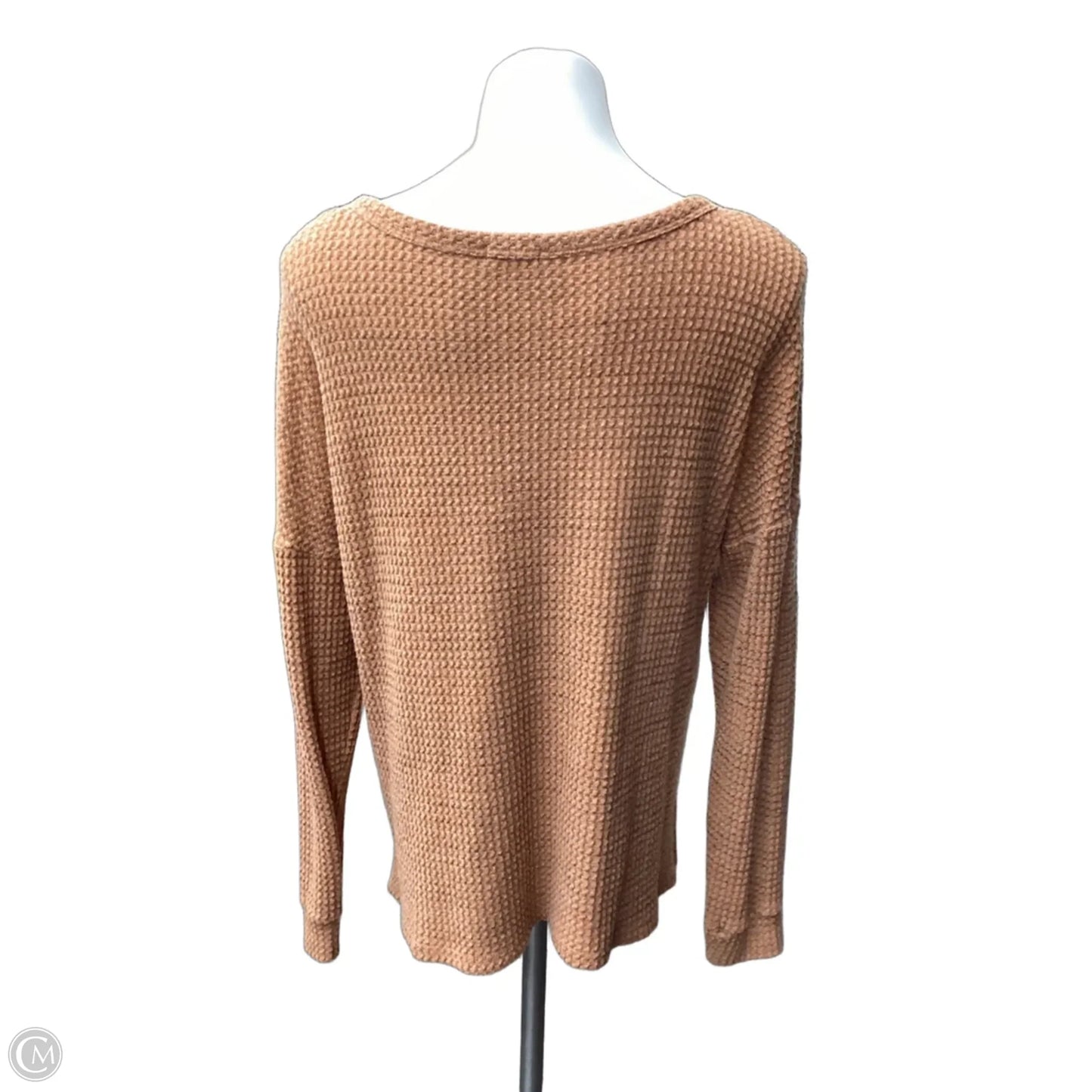 Top Long Sleeve By Jodifl In Orange, Size: S