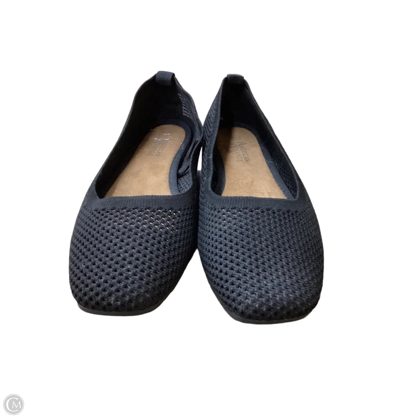 Shoes Flats By Clothes Mentor In Black, Size: 7.5