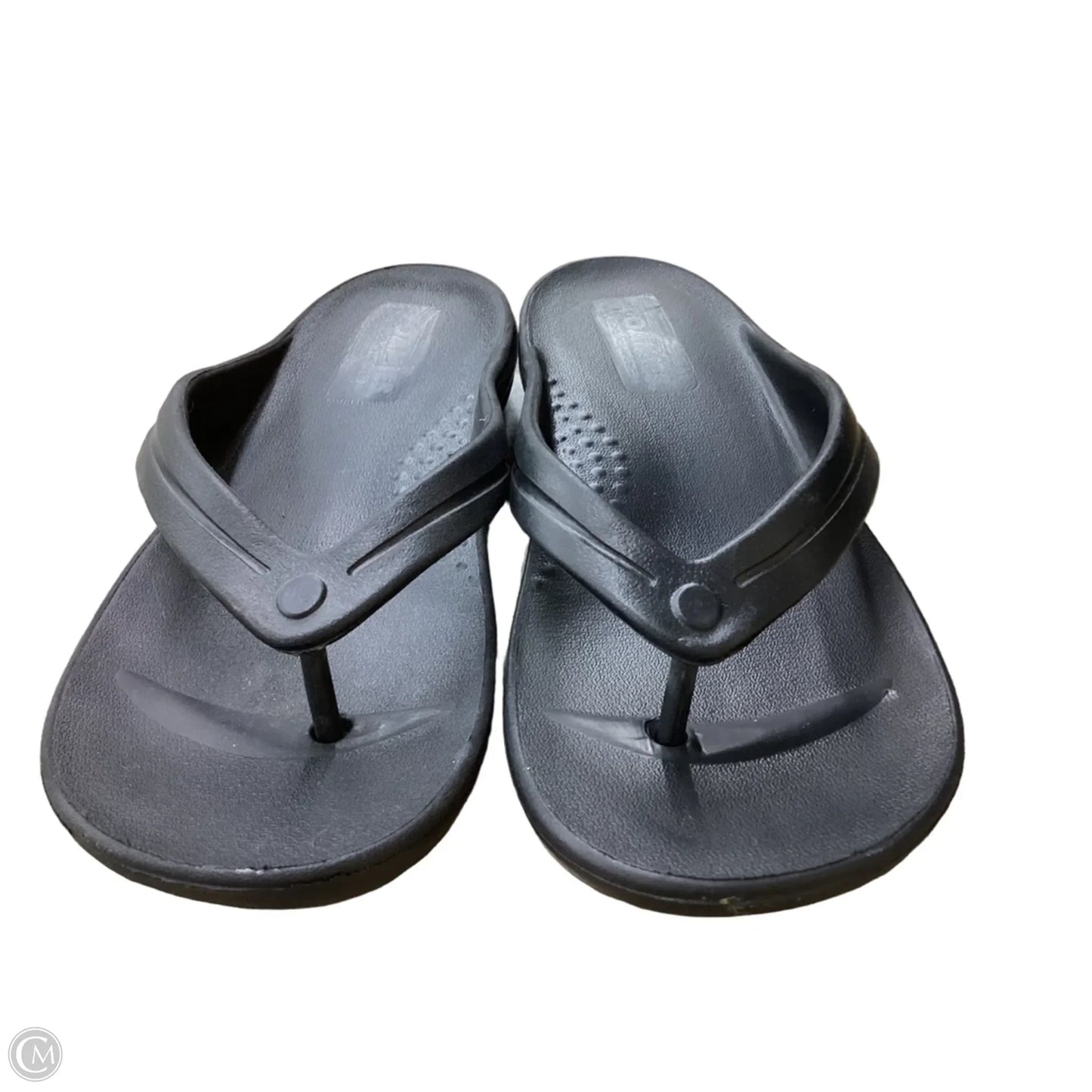 Sandals Flip Flops By Skechers In Black, Size: 7.5