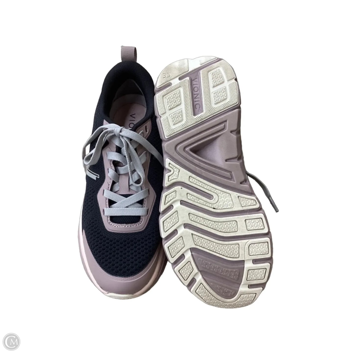 Shoes Athletic By Vionic In Grey & Purple, Size: 6.5