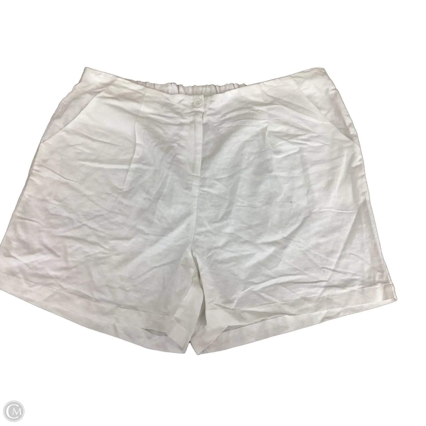 Shorts By Venus In White, Size: 22