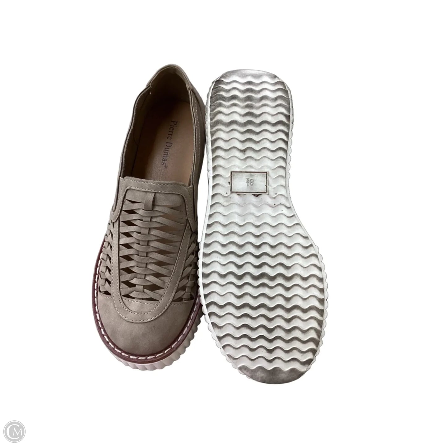 Shoes Heels Platform By Pierre Dumas In Beige, Size: 8.5