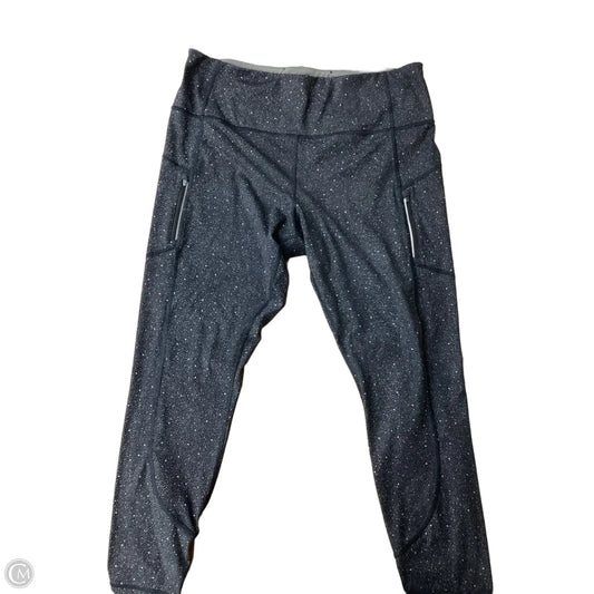 Athletic Leggings By Athleta In Black, Size: 2x