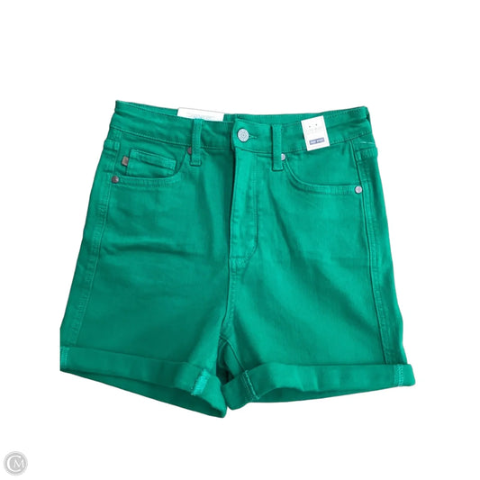 Shorts By Judy Blue In Green Denim, Size: M