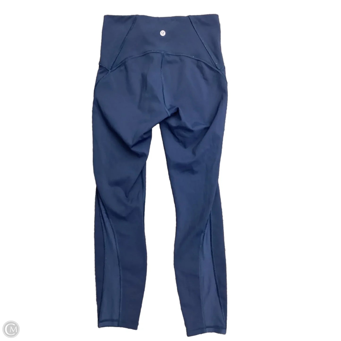 Athletic Leggings By Lululemon In Navy, Size: 6