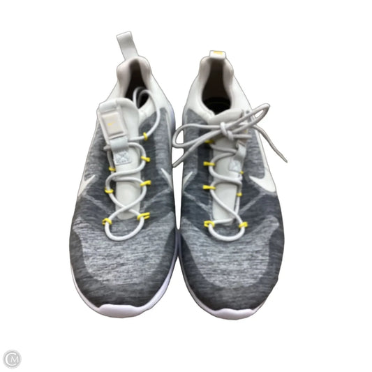 Shoes Athletic By Nike In Cream & Grey, Size: 9.5