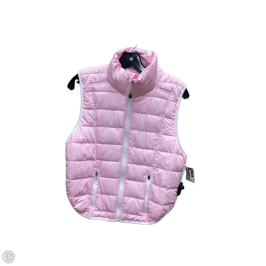 Vest Puffer & Quilted By Love Tree In Pink, Size: L