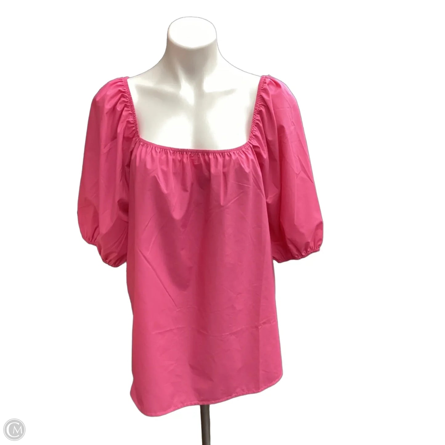 Top Short Sleeve By First Love In Pink, Size: 2x