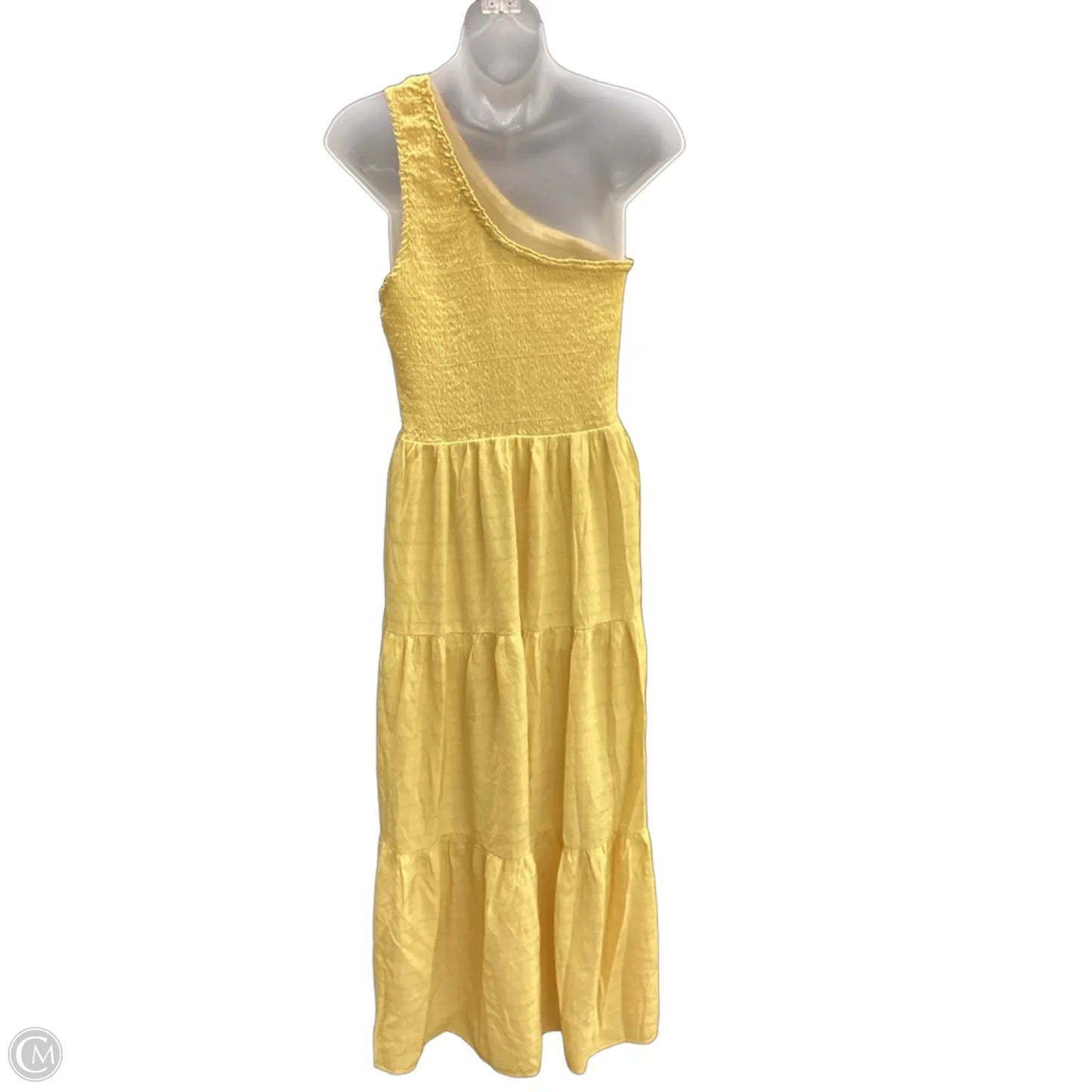 Dress Casual Maxi By Entro In Yellow, Size: L