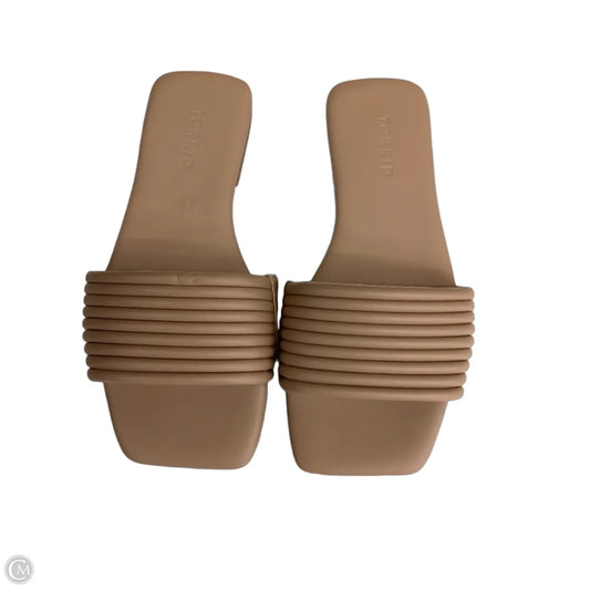 Sandals Flats By Torrid In Beige, Size: 7