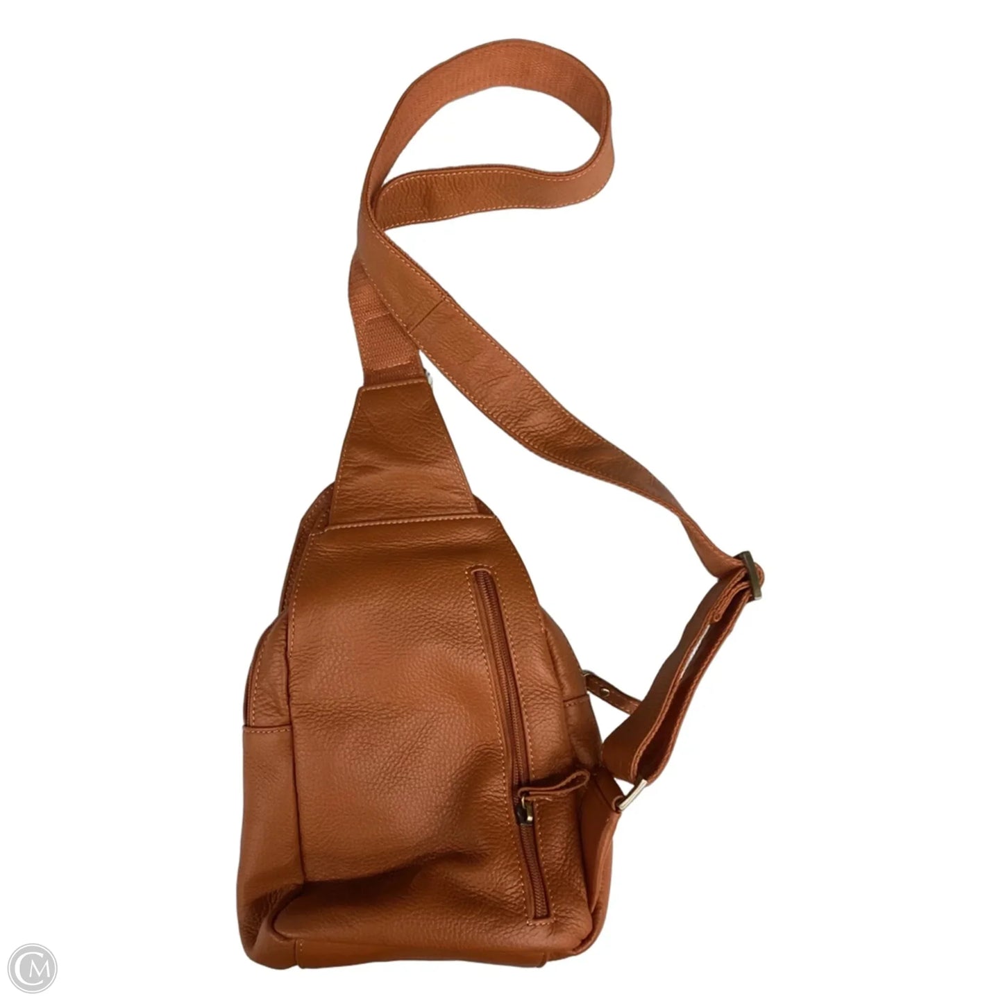 Crossbody Leather By Cmc, Size: Medium