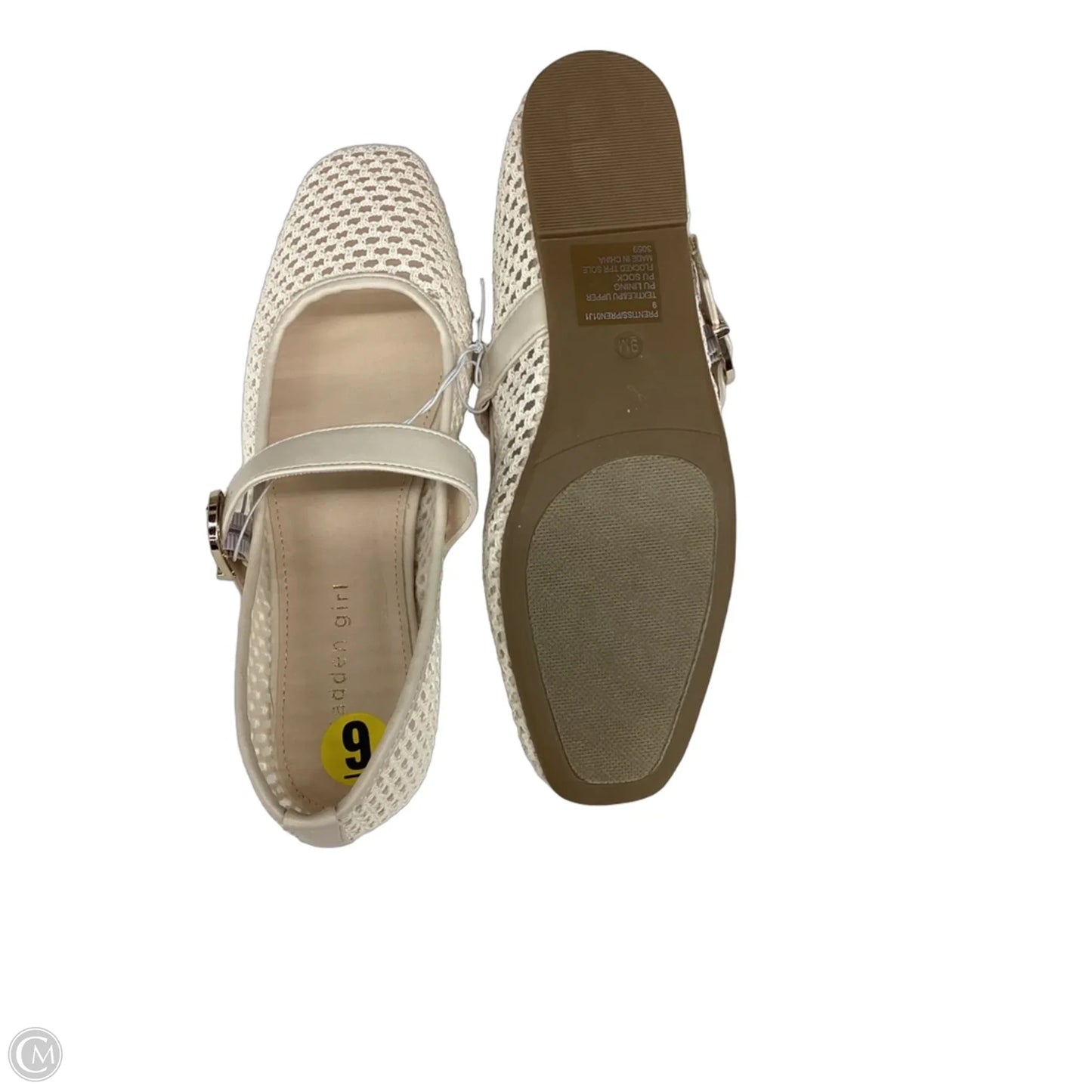 Shoes Flats By Madden Girl In Cream, Size: 9