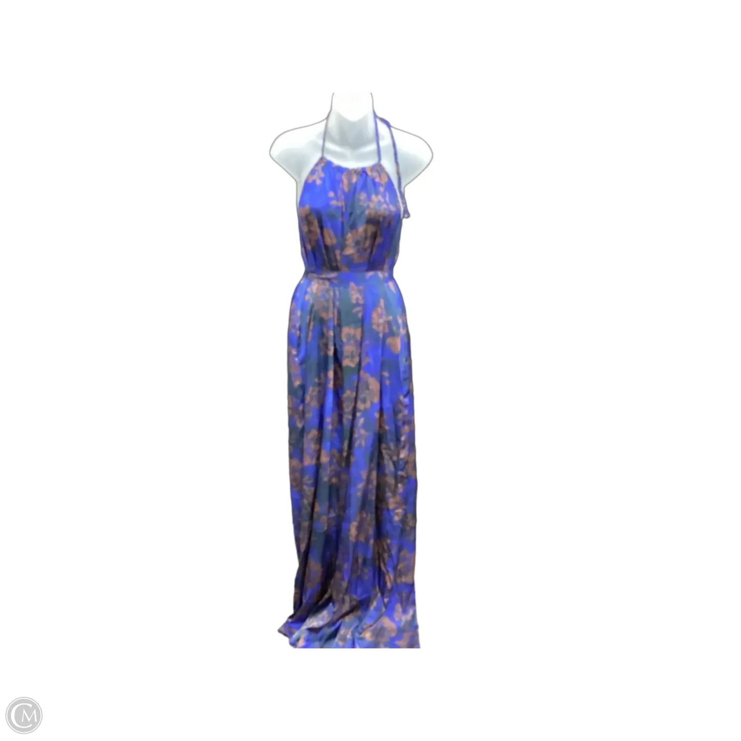 Jumpsuit By Aakaa In Blue & Brown, Size: M