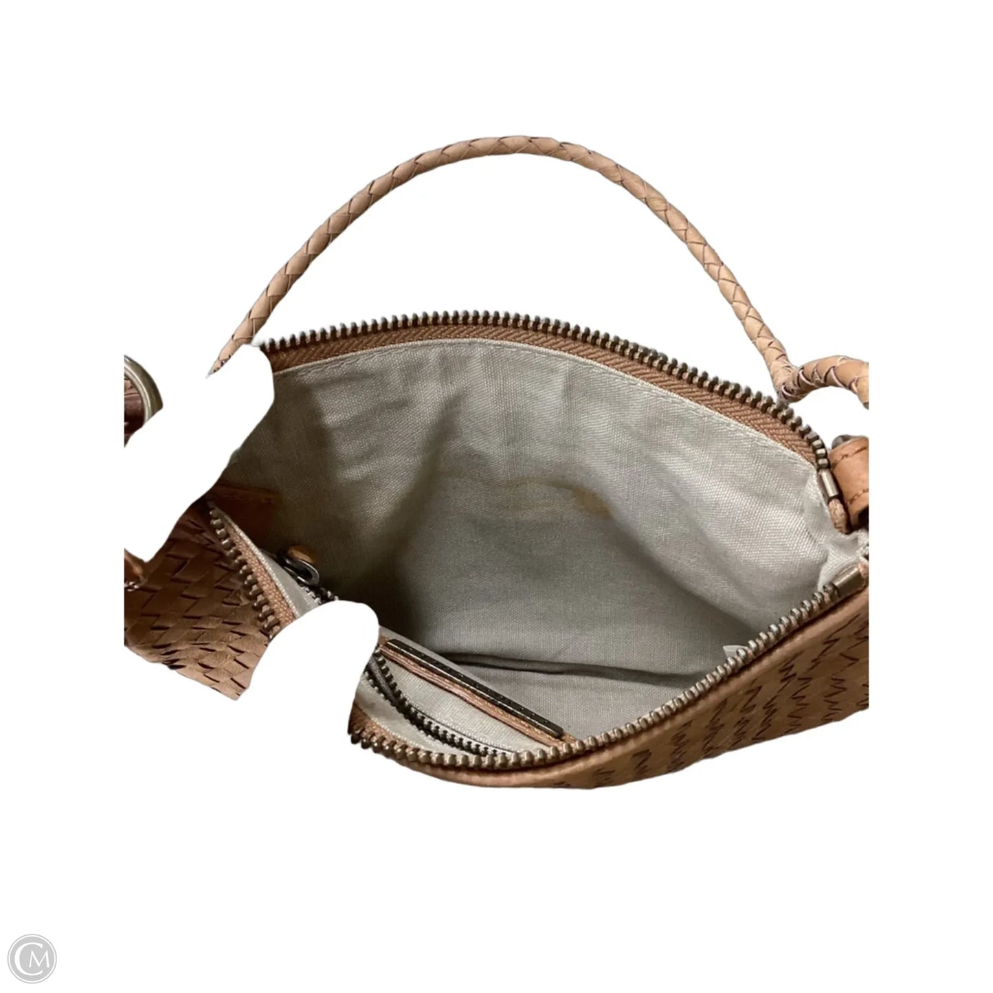 Handbag Leather By Elliot Lucca, Size: Small