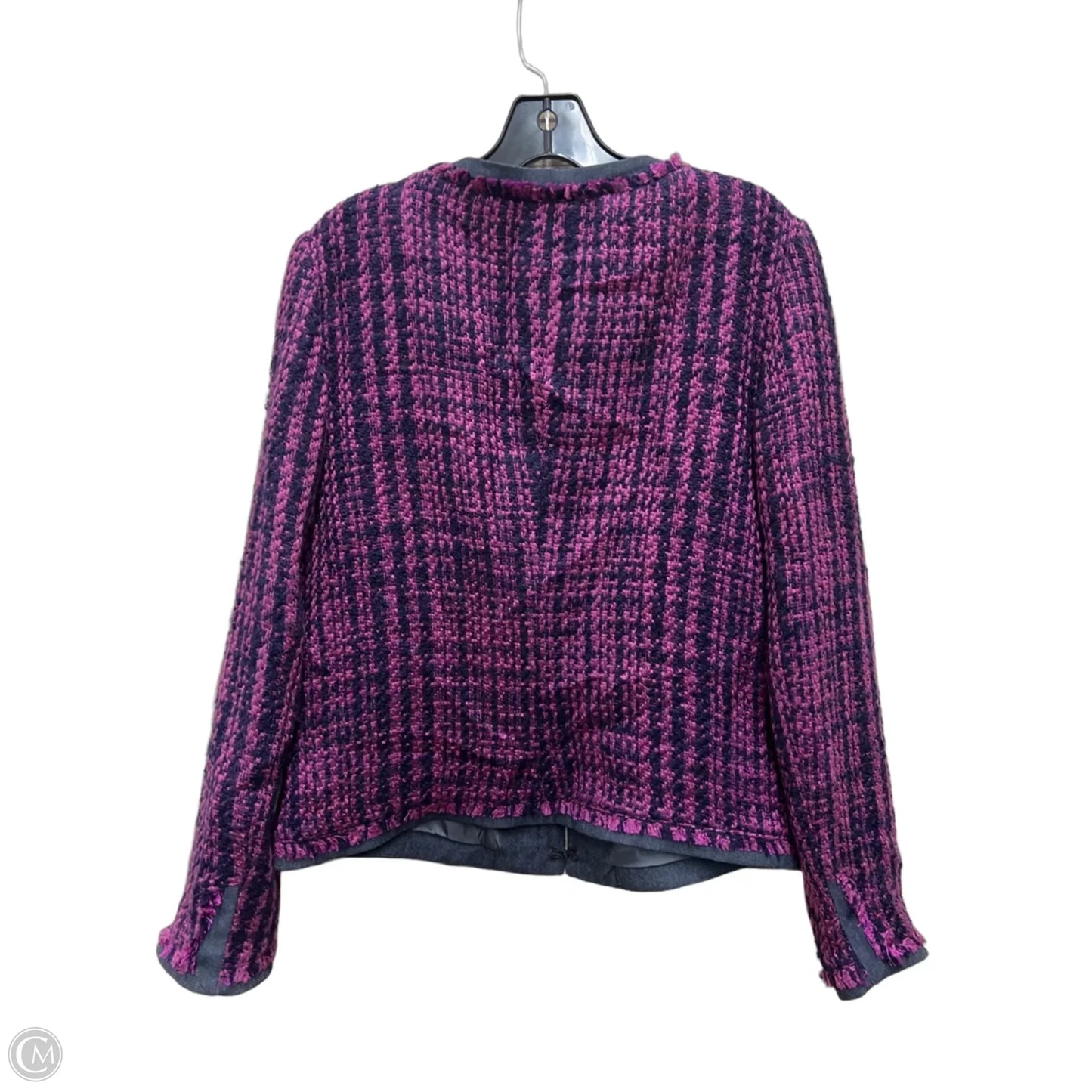 Blazer By Tribal In Blue & Purple, Size: M
