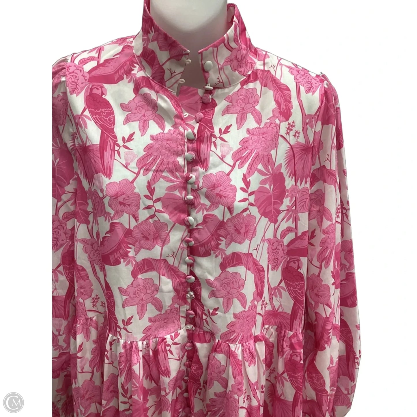 Dress Casual Maxi By Clothes Mentor In Pink, Size: M