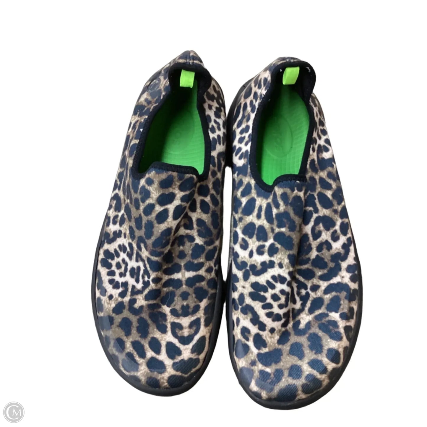 Shoes Athletic By Oofos In Animal Print, Size: 11