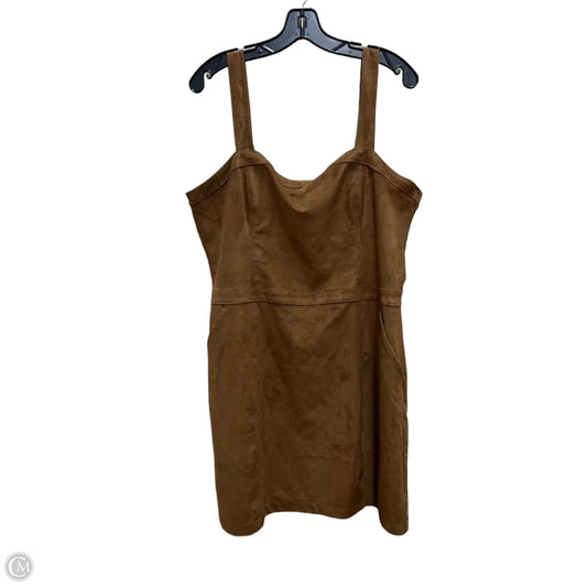 Dress Casual Short By Abercrombie And Fitch In Brown, Size: Xl