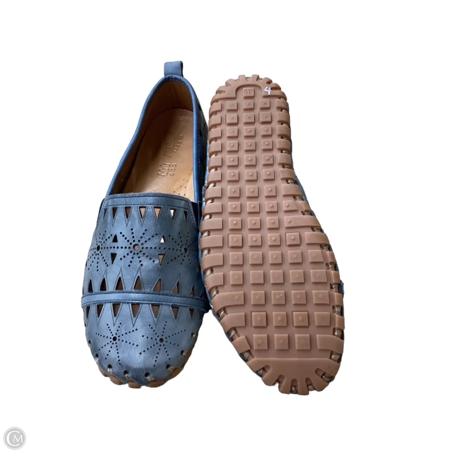 Shoes Flats By Spring Step In Blue, Size: 8.5