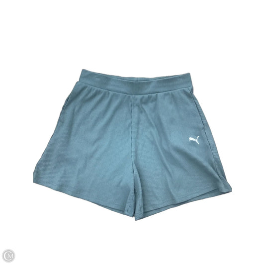 Athletic Shorts By Puma In Green, Size: M