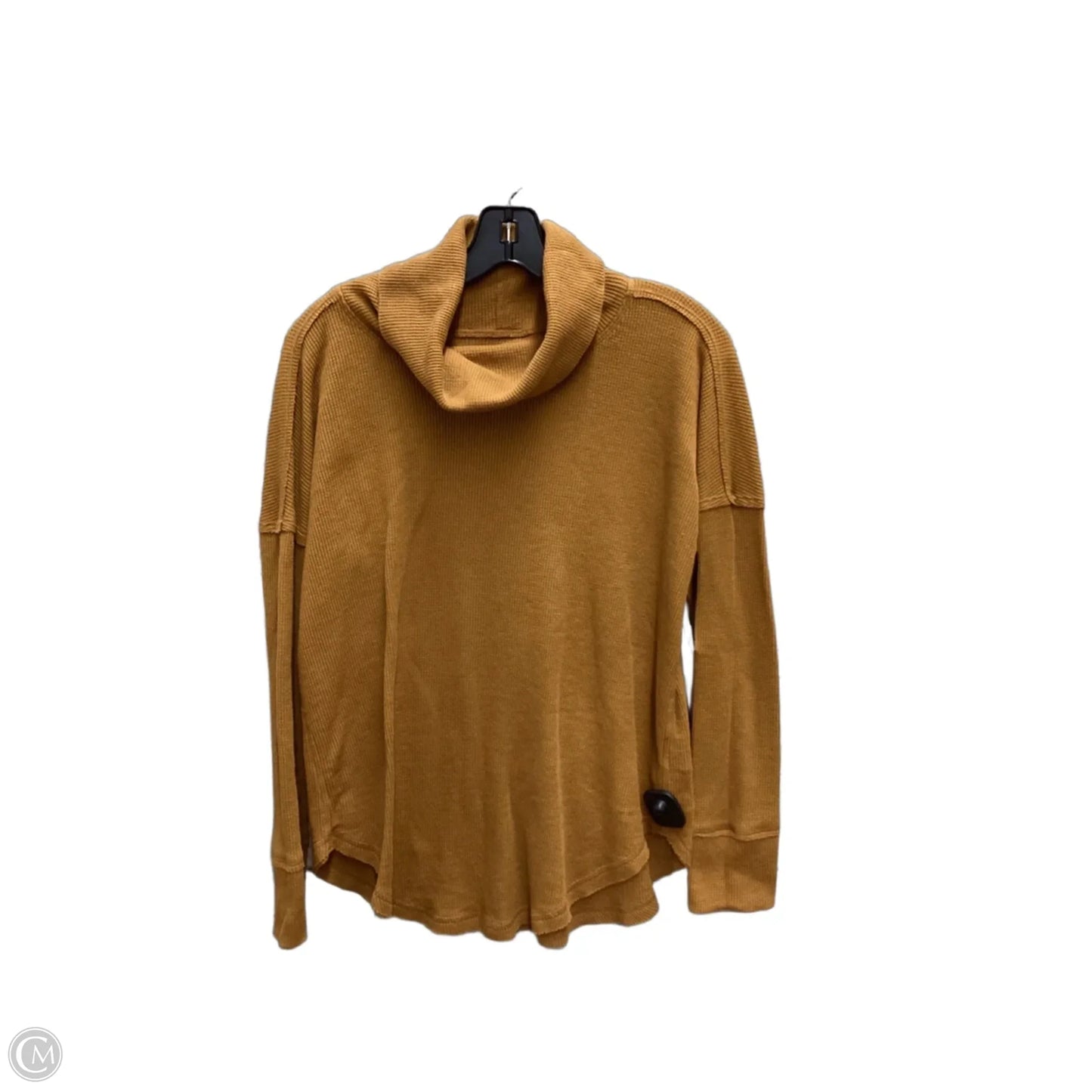 Top Long Sleeve Basic By Maeve In Orange, Size: M