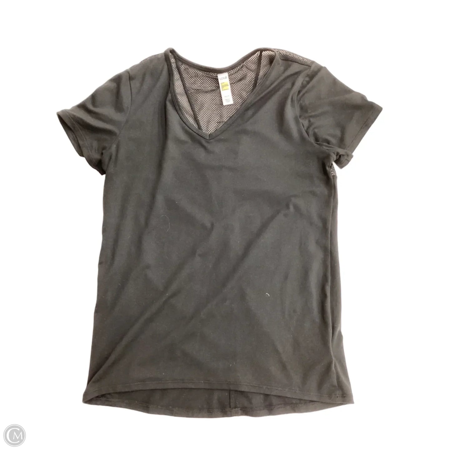 Athletic Top Short Sleeve By Lole In Black, Size: Xs