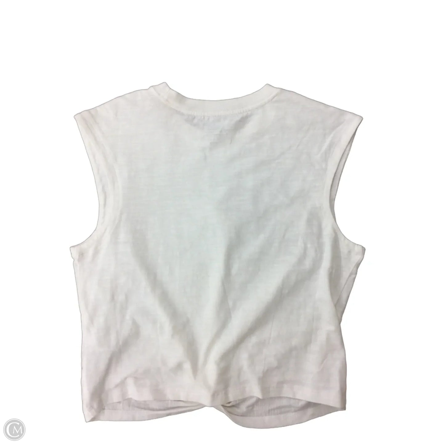 Top Sleeveless Basic By Levis In White, Size: S