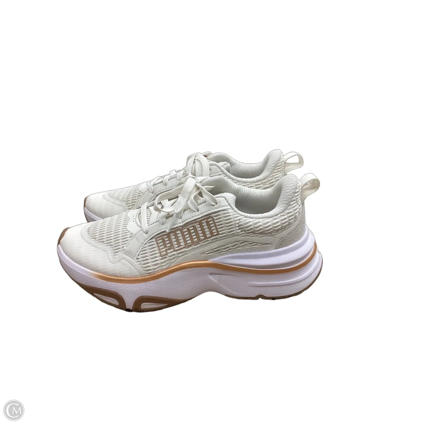 Shoes Athletic By Puma In Ivory, Size: 7.5