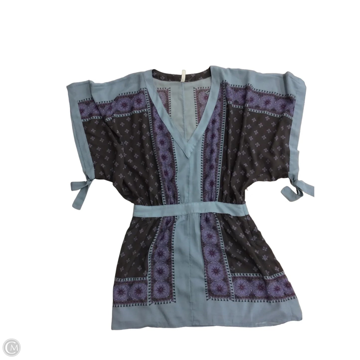Dress Casual Short By Free People In Blue & Purple, Size: S
