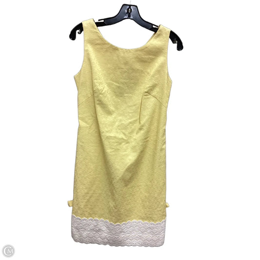 Dress Designer By Lilly Pulitzer In Yellow, Size: S