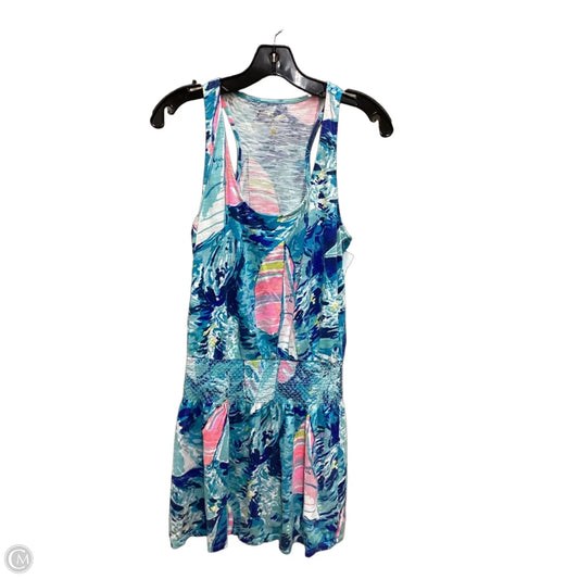 Dress Designer By Lilly Pulitzer In Aqua, Size: Xs