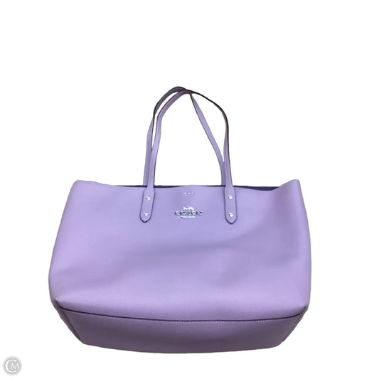 Handbag Designer By Coach, Size: Large