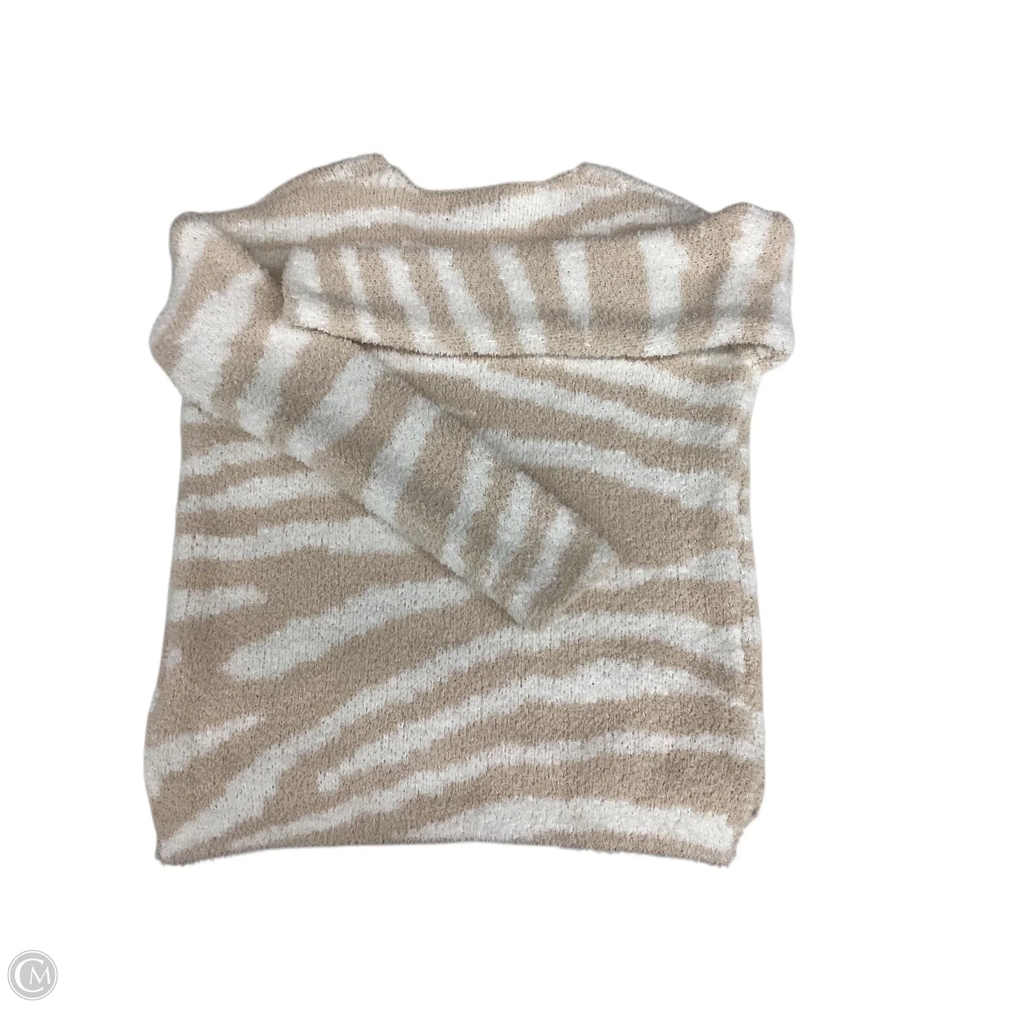 Sweater By Rachel Zoe In Tan & White, Size: Xs