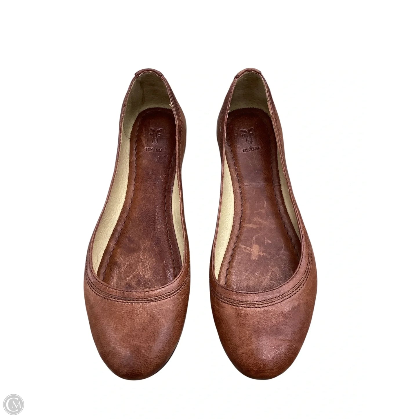 Shoes Designer By Frye In Brown, Size: 7.5