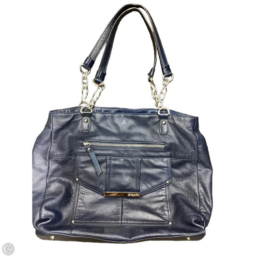 Handbag Leather By B. Makowsky, Size: Medium