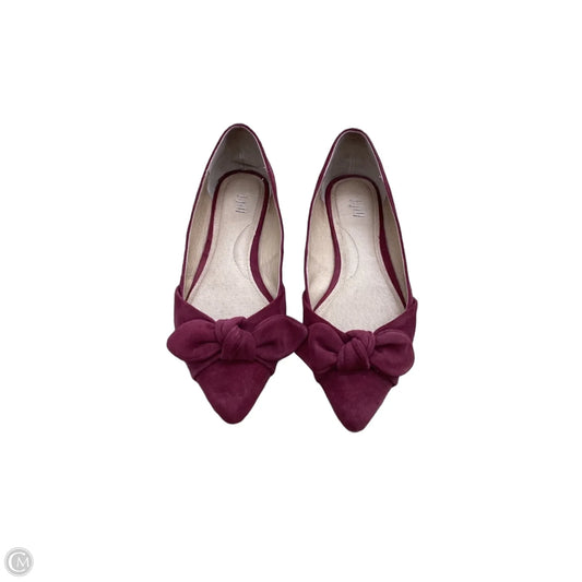 Shoes Flats By J. Jill In Maroon, Size: 7.5