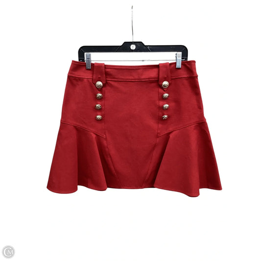 Skirt Designer By Derek Lam In Red, Size: 10