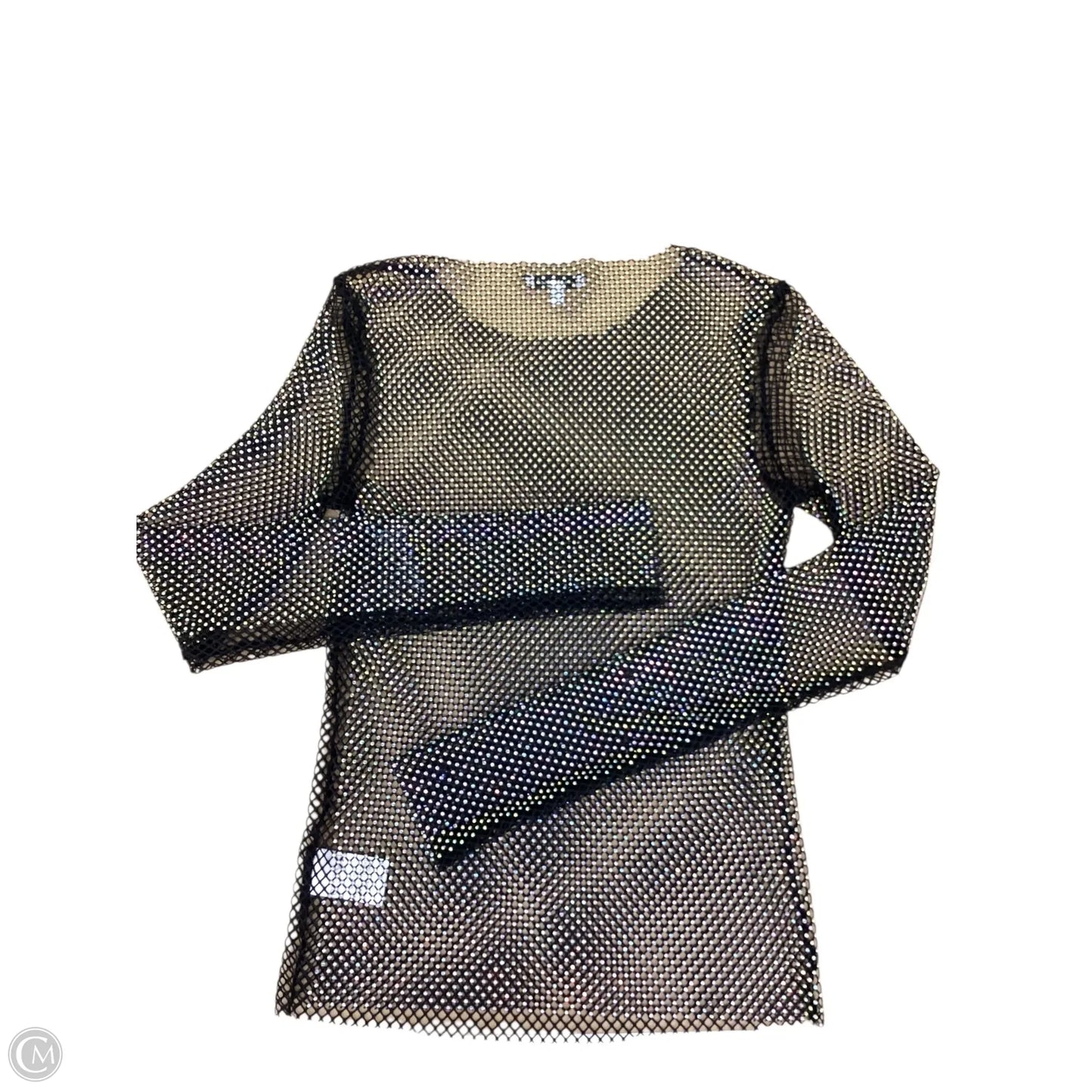 Top Long Sleeve By White Birch In Black, Size: M